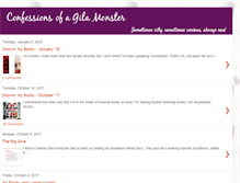 Tablet Screenshot of confessionsofagilamonster.com
